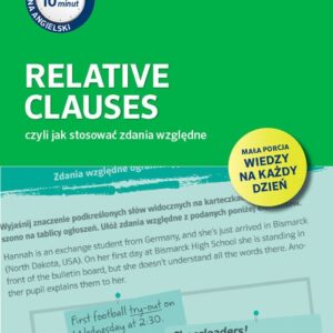 10 minut na angielski PONS Relative Clauses, czyli jak stosować zdania względne A1/A2