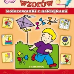 100 wzorów - kolorowanki z naklejkami. Pory roku