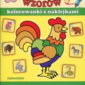100 wzorów Zwierzęta Kolorowanki z naklejkami