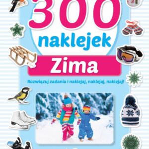 300 naklejek na zimę. Naklejkowy świat