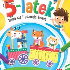 5-latek bawi się i poznaje świat