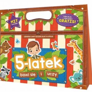 5-latek bawi się i uczy. Edukacyjna teczka dla pię