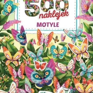 500 naklejek Motyle