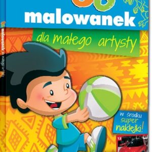 96 malowanek dla małego artysty (synka). kolorowe ilustracje | naklejki - super dodatek