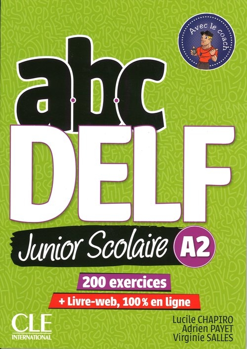 ABC DELF A2 junior scolaire książka + DVD + zawartość online 2ed