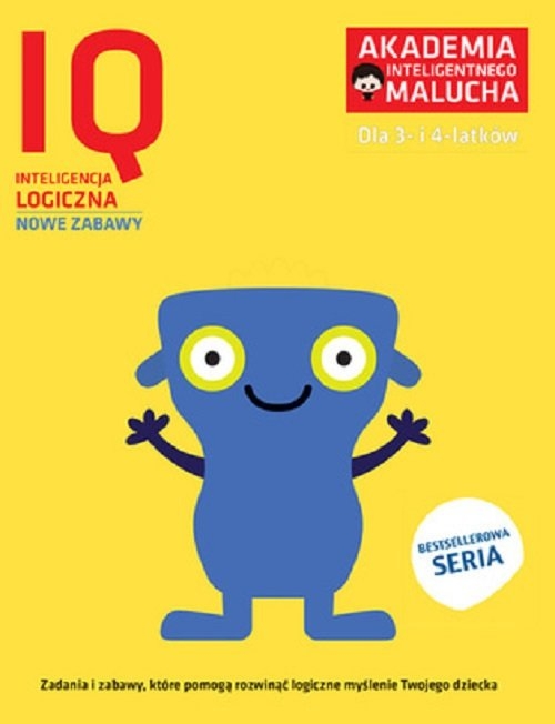 AIM-IQ Inteligencja Logiczna 3-4 lata Nowe zabawy