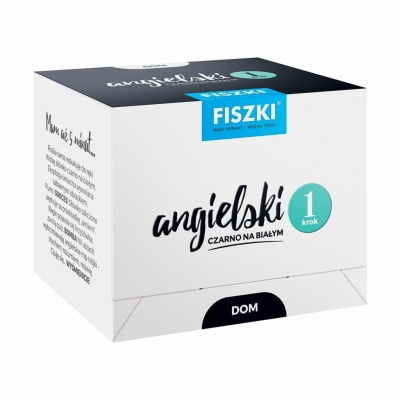 Angielski czarno na białym FISZKI - Dom - krok 1