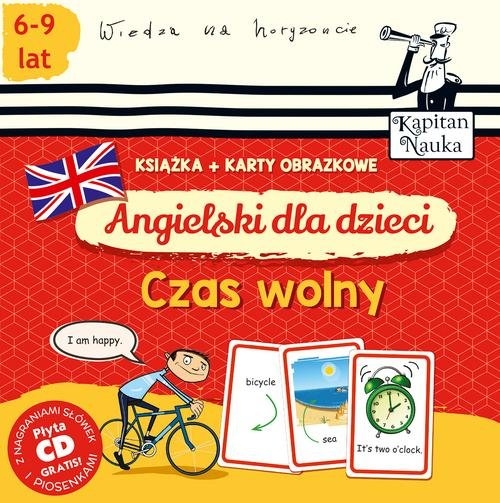 Angielski dla dzieci Czas wolny + karty obrazkowe