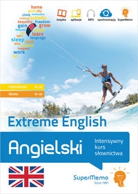 Angielski. Extreme English. Intensywny kurs słownictwa (poziom podstawowy A1-A2 i średni B1-B2)