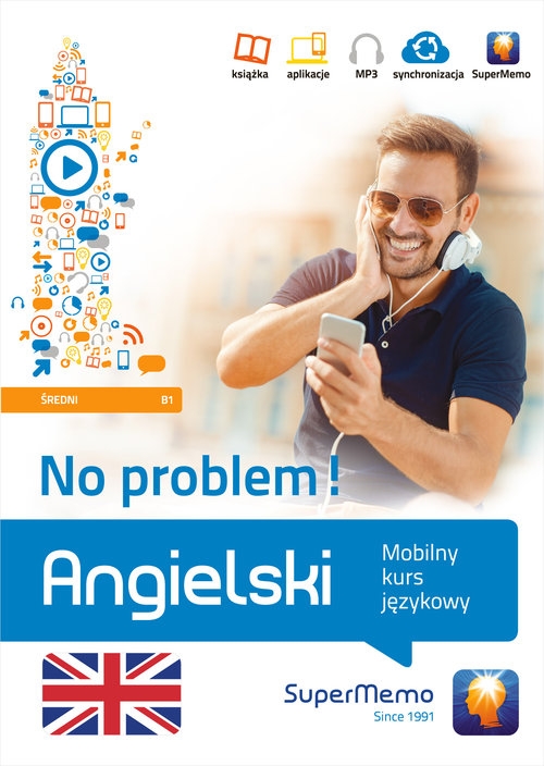 Angielski No problem!. Mobilny kurs językowy (poziom średni B1)
