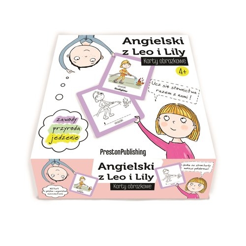 Angielski z Leo i Lily Karty obrazkowe