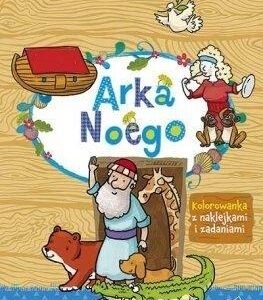 Arka Noego - Kolorowanka z naklejkami i zadaniami