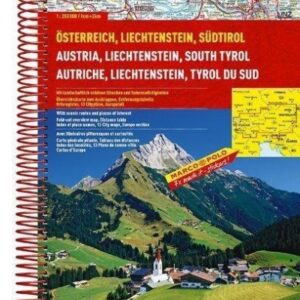 Atlas Austria 1:200 000 spirala MARCO POLO