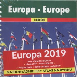 Atlas Europa 1:800 000 2019