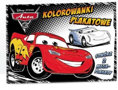 Auta 3 Kolorowanki plakatowe