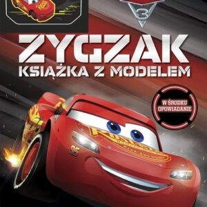 Auta 3 Zygzak Książka z modelem