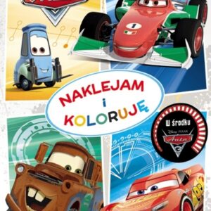 Auta. Naklejam i koloruję
