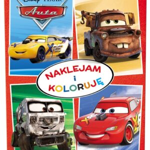 Auta Naklejam i koloruję. NAK-9102
