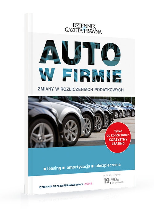 AUTO w firmie Zmiany w rozliczeniach podatkowych
