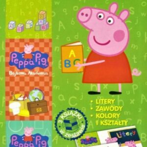 Bajkowa Akademia. Świnka Peppa nr 1 ABC (3 książki)