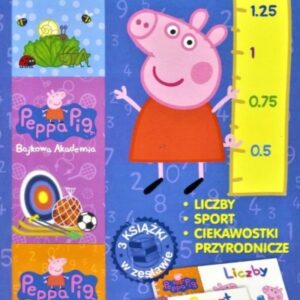 Bajkowa Akademia. Świnka Peppa nr 2 123 (3 książki)