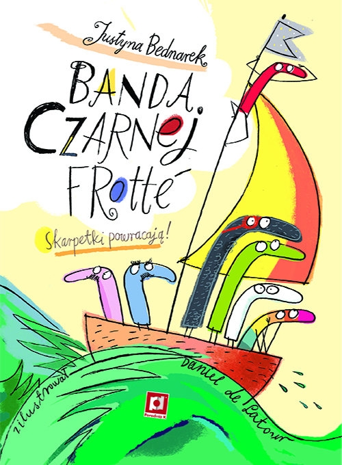Banda czarnej frotte