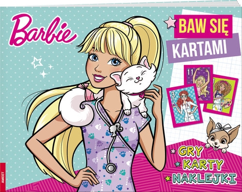 Barbie Baw się kartami. FNK-101