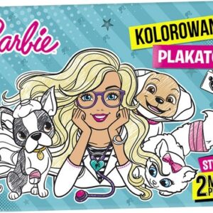 Barbie Kolorowanki plakatowe