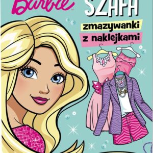Barbie Moja Szafa Zmazywanki z naklejkami. SSN-101