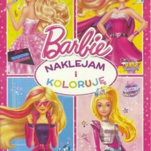 Barbie. Naklejam i koloruję