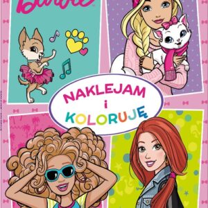 Barbie Naklejam I Koloruję. NAK-103