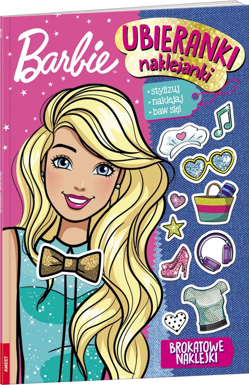 Barbie Ubieranki, naklejanki. SDU-102