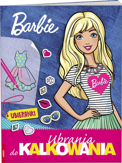 Barbie Ubrania do kalkowania. DKL-101
