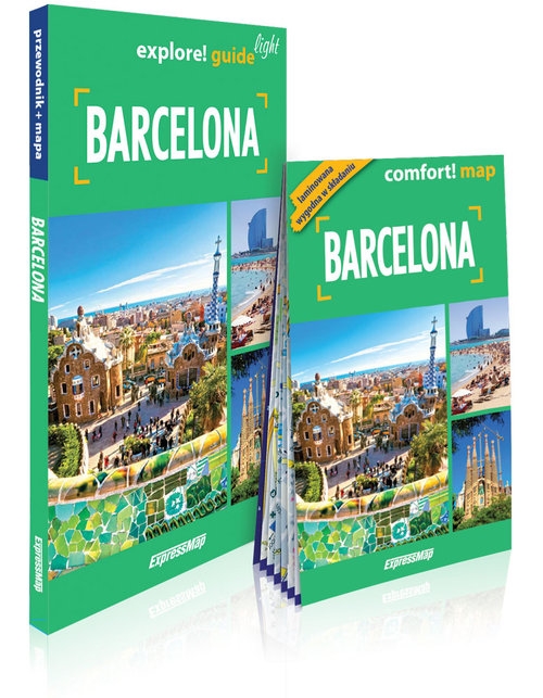 Barcellona light przewodnik + mapa