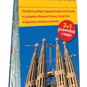 Barcelona laminowany map&guide (2w1: przewodnik i mapa)