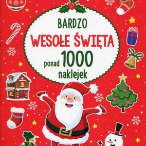 Bardzo wesołe święta. Ponad 1000 naklejek