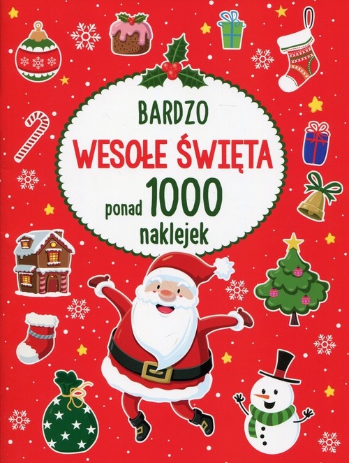 Bardzo wesołe święta. Ponad 1000 naklejek
