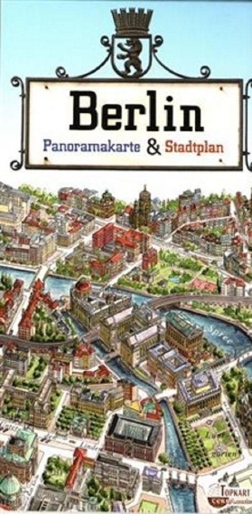 Berlin Plan miasta Panorama
