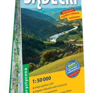 Beskid Sądecki laminowana mapa turystyczna 1:50 000