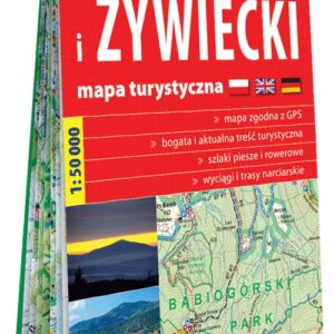 Beskid Śląski i Żywiecki papierowa mapa turystyczna 1:50 000