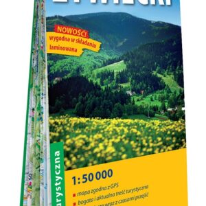 Beskid Żywiecki laminowana mapa turystyczna 1:50 000