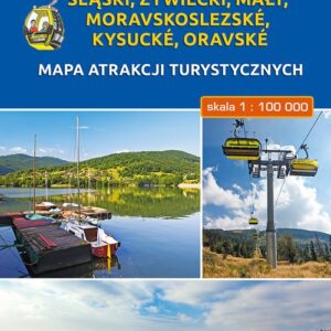 Beskidy mapa atrakcji turystycznych