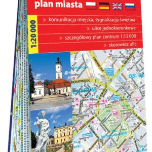 Białystok papierowy plan miasta 1:20 000