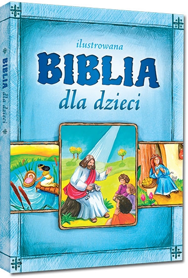 Biblia dla dzieci (wydanie objętościowe). kolorowe ilustracje, kreda, duża czcionka