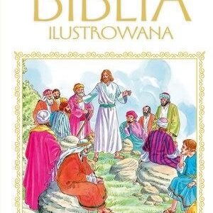 Biblia ilustrowana (biało-złotwa)