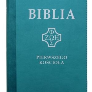Biblia Pierwszego Kościoła turkusowa z paginatorami i suwakiem