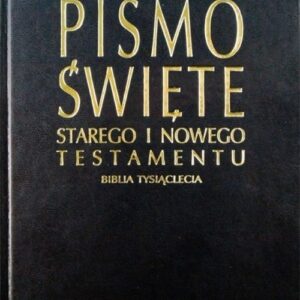 Biblia tysiąclecia eko oprawa granat