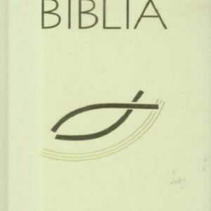 Biblia z rybką biała