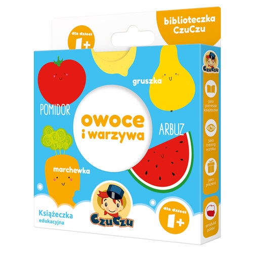 Biblioteczka CzuCzu - Owoce i warzywa (CZU773159)
