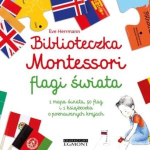 Biblioteczka Montessori Flagi świata